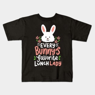 Lunch Lady T Shirts I Easter Bunny Rabbit Holy Kids T-Shirt